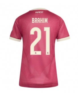 Real Madrid Brahim Diaz #21 Maglia Gara Terza Repliche 2026-27 Donna Maniche Corte Real Madrid Brahim Diaz #21 Maglia Gara Terza Repliche 2026-27 Donna Maniche Corte